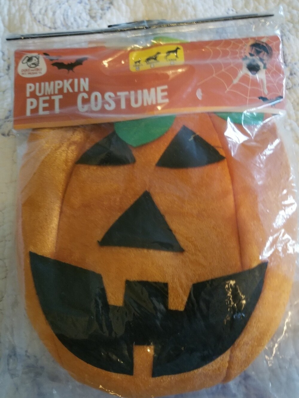 New Pumpkin Pet Costume